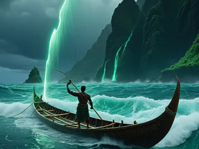 Maui's Fishhook Myth Meaning & Symbolism