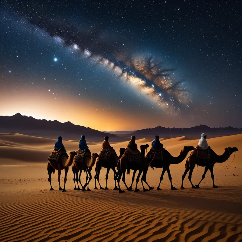 Merchant Caravans Myth Meaning & Symbolism