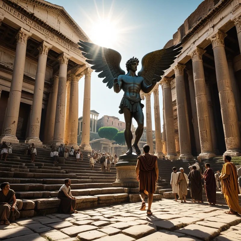 Mercury's Forum Myth Meaning & Symbolism