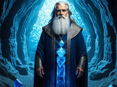 Merlin's Crystal Cave Myth Meaning & Symbolism