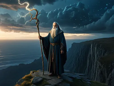 Merlin's Staff Myth Meaning & Symbolism