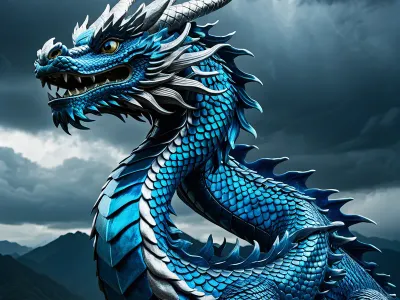 Mirine the Blue Dragon Myth Meaning & Symbolism
