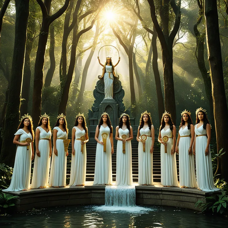 Mnemosyne's Daughters Myth Meaning & Symbolism