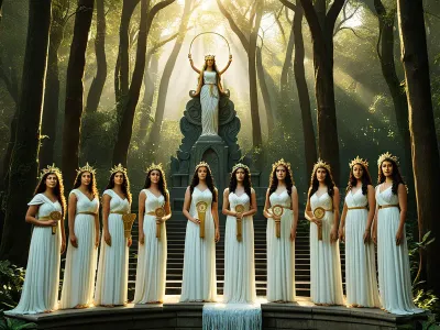 Mnemosyne's Daughters Myth Meaning & Symbolism