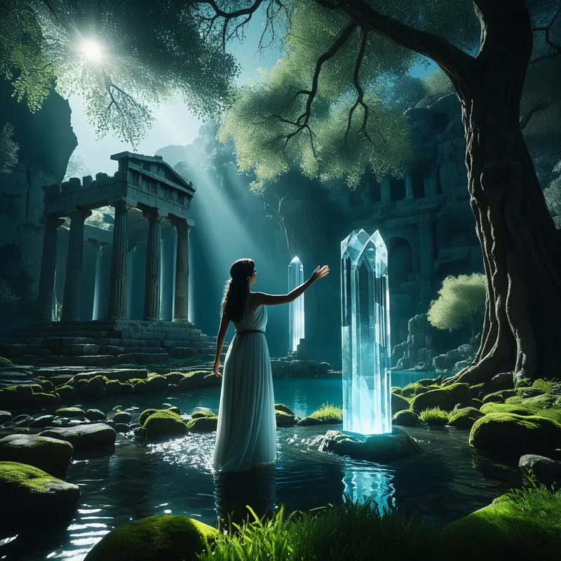 Mnemosyne's Spring Myth Meaning & Symbolism