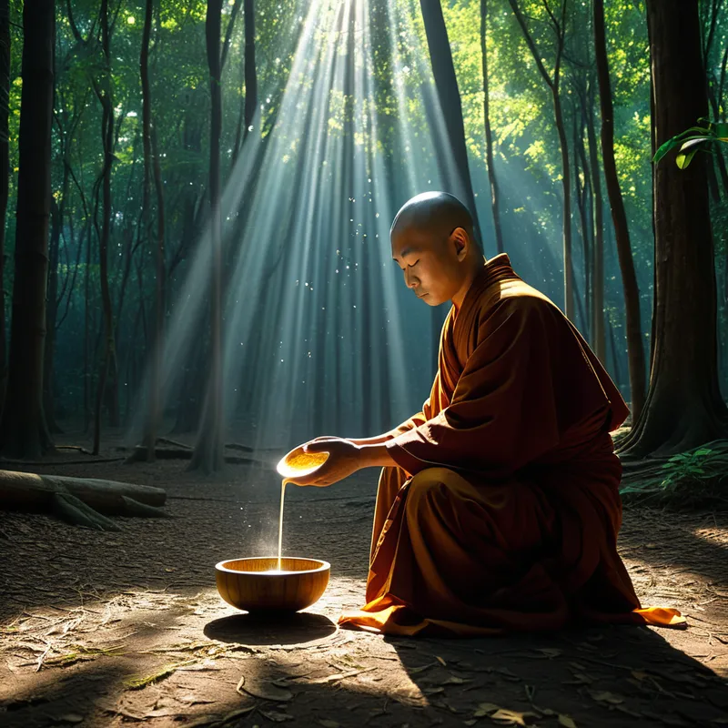 Monk's Alms Bowl Myth Meaning & Symbolism