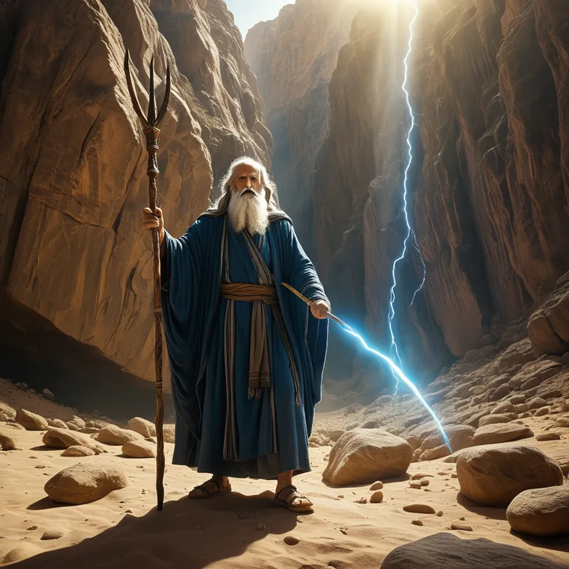 Moses at Meribah Myth Meaning & Symbolism