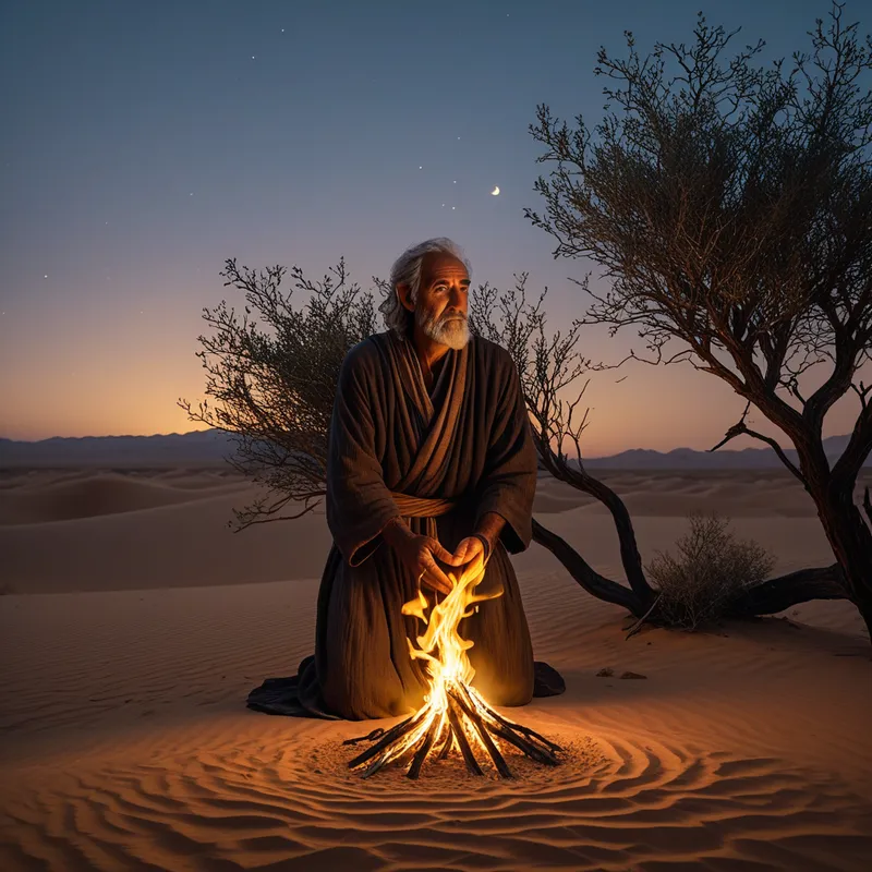 Moses at the Burning Bush Myth Meaning & Symbolism