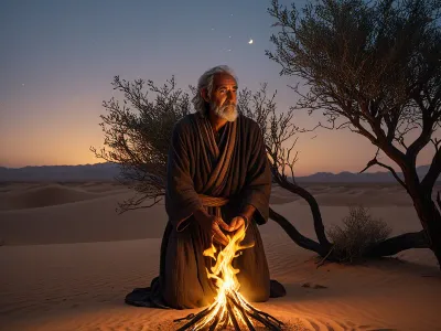 Moses at the Burning Bush Myth Meaning & Symbolism