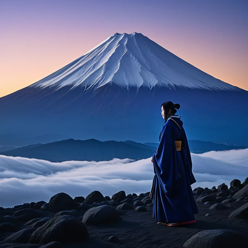 Mount Fuji at Dawn Myth Meaning & Symbolism