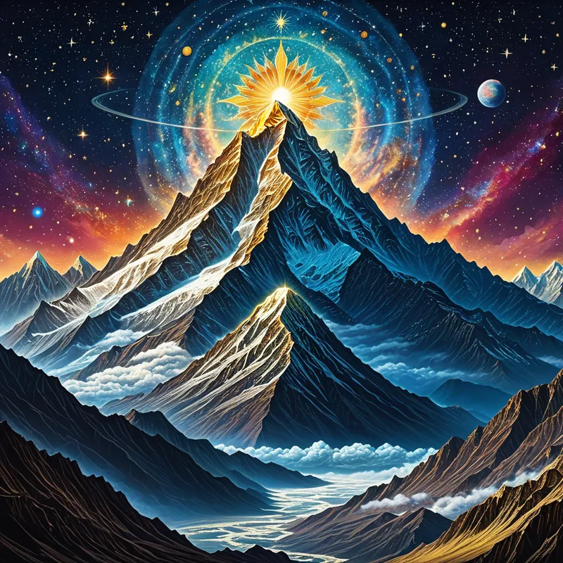 Mount Meru/Kailash Myth Meaning & Symbolism