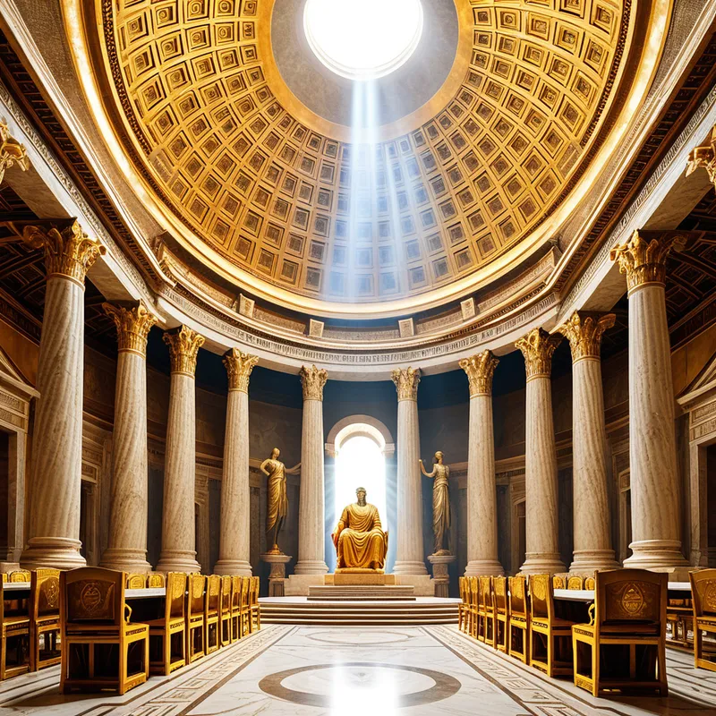 Mount Olympus Banquet Hall Myth Meaning & Symbolism