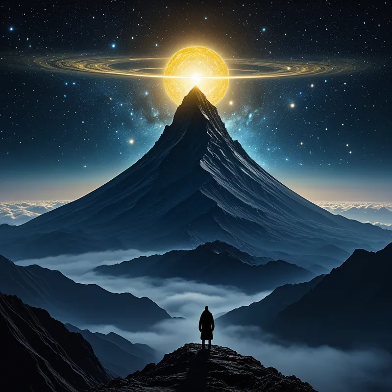 Mount Sumeru's Edge Myth Meaning & Symbolism