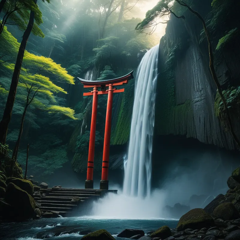 Nachi Falls Myth Meaning & Symbolism