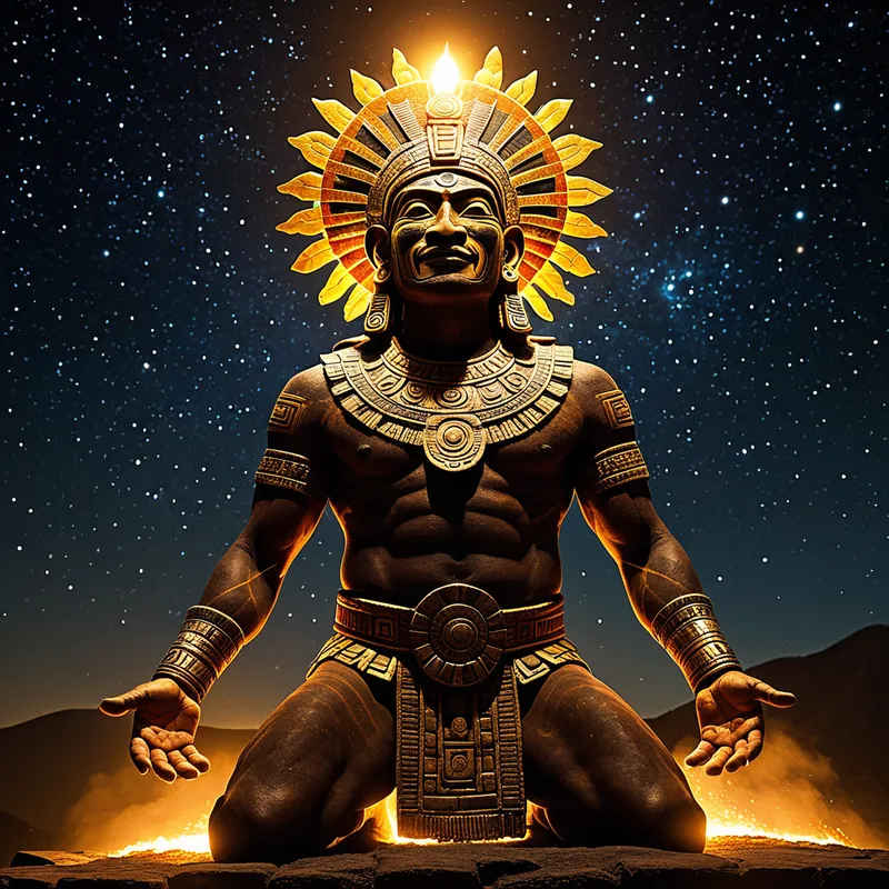 Nanahuatl the Humble Sun Myth Meaning & Symbolism