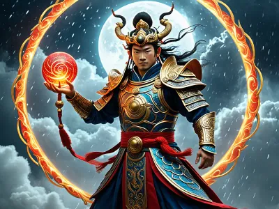 Nezha the Child God Myth Meaning & Symbolism