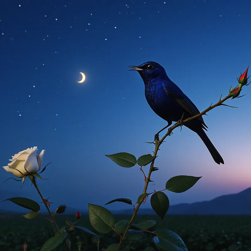 Nightingale and Rose Myth Meaning & Symbolism