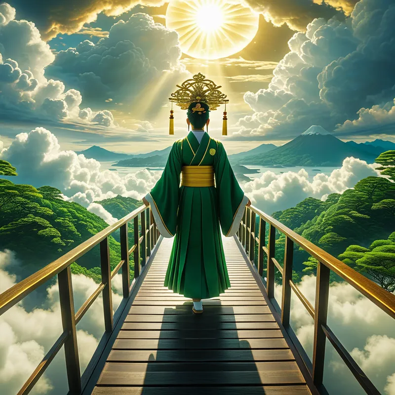 Ninigi and the Descent from Heaven Myth Meaning & Symbolism