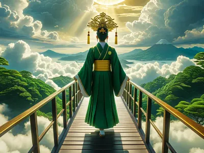 Ninigi and the Descent from Heaven Myth Meaning & Symbolism