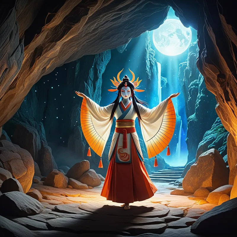 Noh Theater Performers Myth Meaning & Symbolism