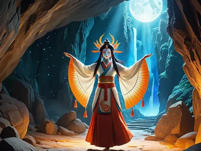 Noh Theater Performers Myth Meaning & Symbolism