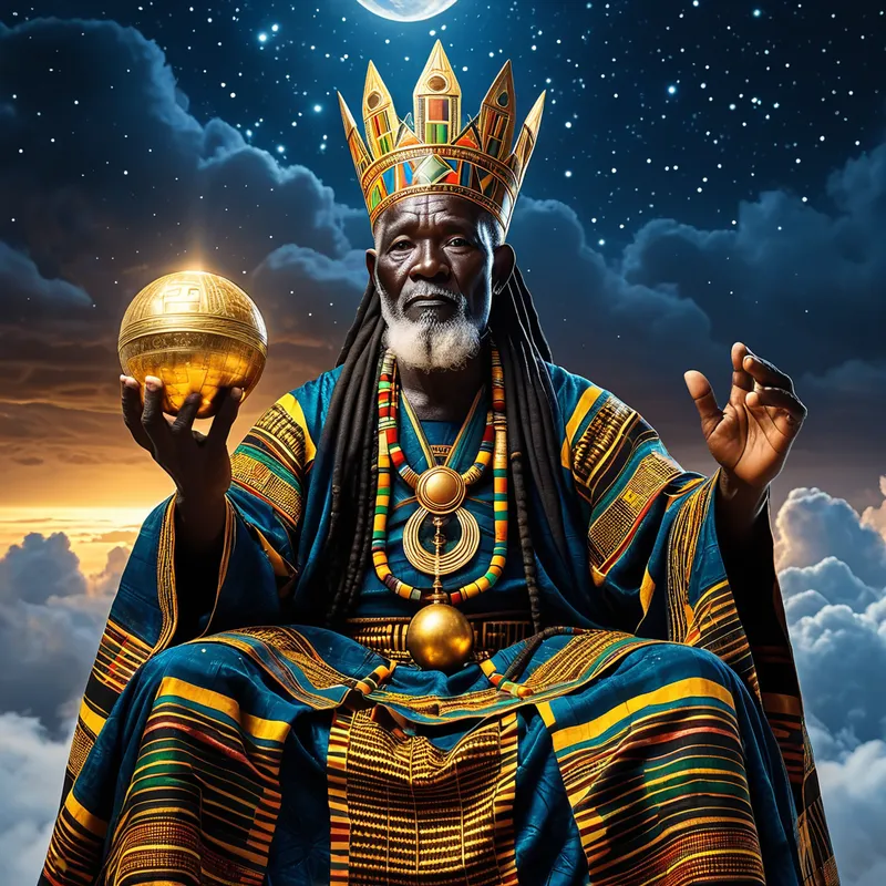 Nyame the Sky God Myth Meaning & Symbolism
