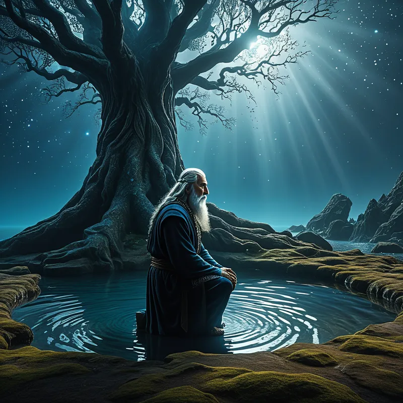 Odin and Mimir's Well Myth Meaning & Symbolism