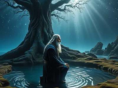 Odin and Mimir's Well Myth Meaning & Symbolism