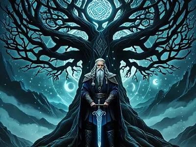 Odin and the Runes Myth Meaning & Symbolism