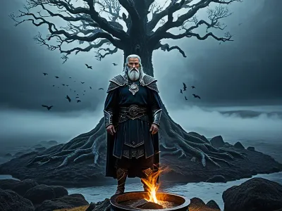 Odin at Hvergelmir Myth Meaning & Symbolism