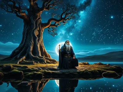 Odin's Eye at Mímir's Well Myth Meaning & Symbolism