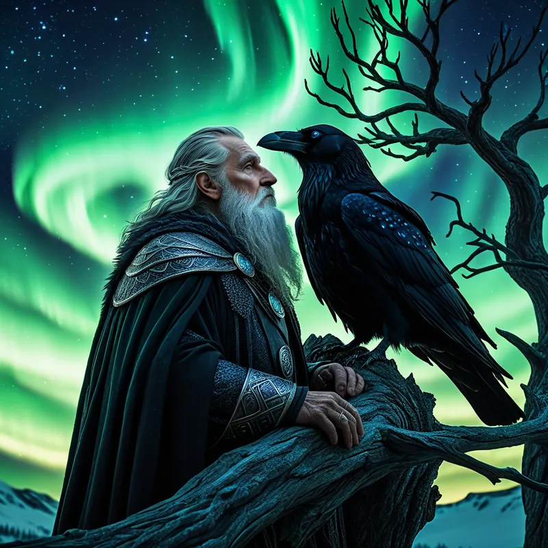 Odin's Ravens Myth Meaning & Symbolism