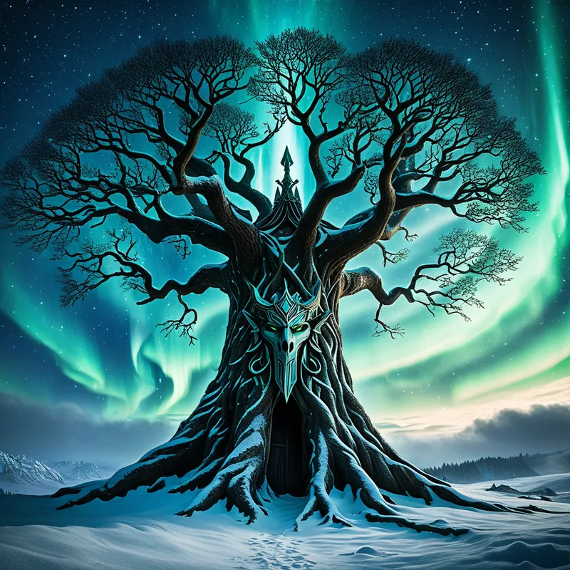 Odin's Sacrifice for Wisdom Myth Meaning & Symbolism