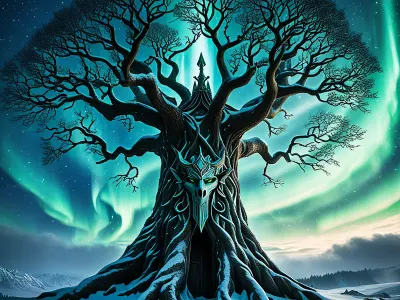 Odin's Sacrifice for Wisdom Myth Meaning & Symbolism