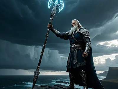 Odin's Spear Gungnir Myth Meaning & Symbolism