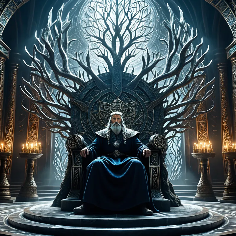 Odin's Throne Hliðskjálf Myth Meaning & Symbolism