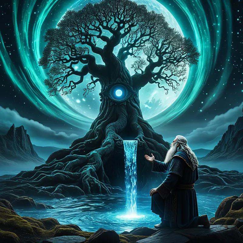 Odin's Well of Mimir Myth Meaning & Symbolism