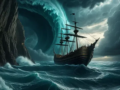 Odysseus at Scylla and Charybdis Myth Meaning & Symbolism