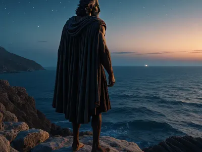 Odysseus gazing across the sea Myth Meaning & Symbolism