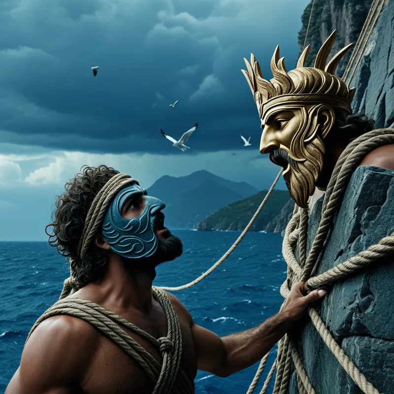 Odysseus gazing from the mast Myth Meaning & Symbolism