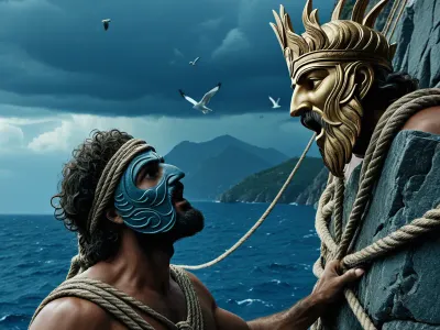 Odysseus gazing from the mast Myth Meaning & Symbolism