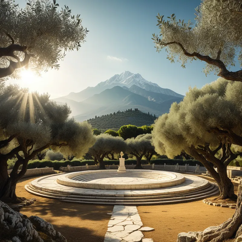 Olympia Stadium Myth Meaning & Symbolism