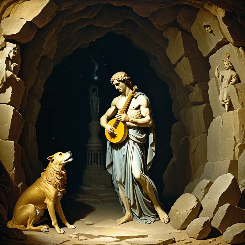 Orpheus and his lyre from Gree Myth Meaning & Symbolism
