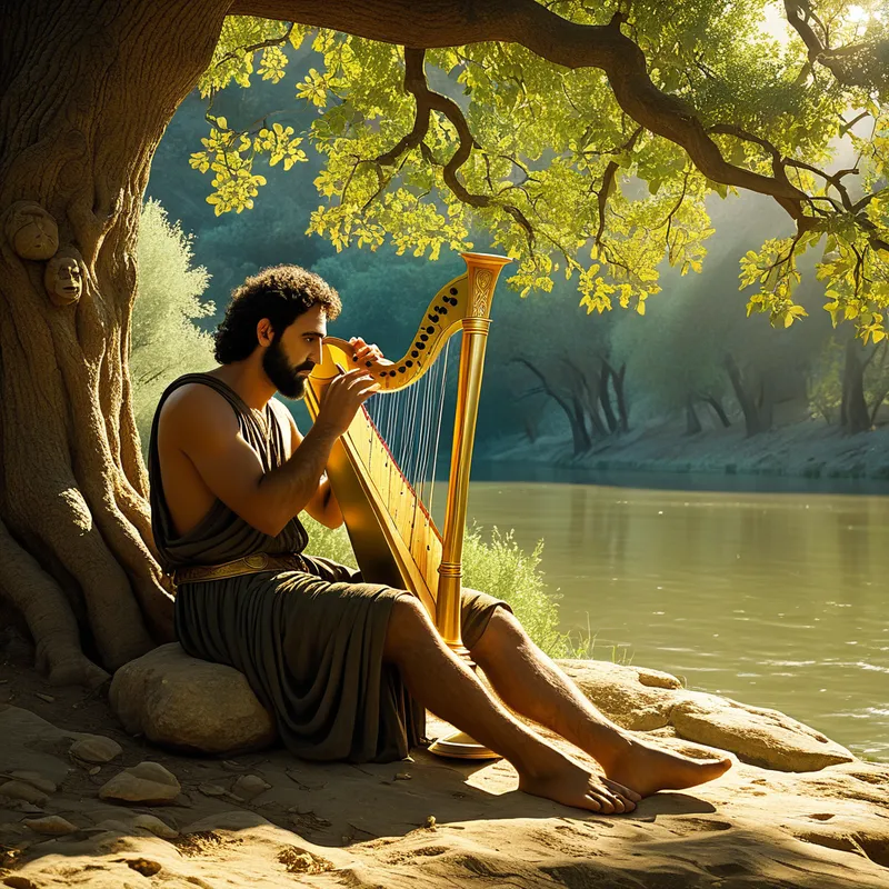 Orpheus and his lyre in Greek Myth Meaning & Symbolism