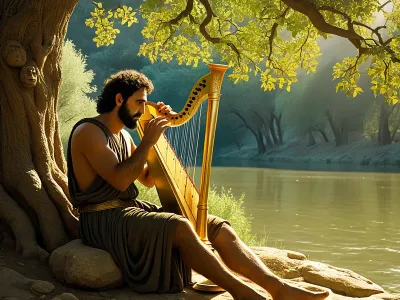 Orpheus and his lyre in Greek Myth Meaning & Symbolism