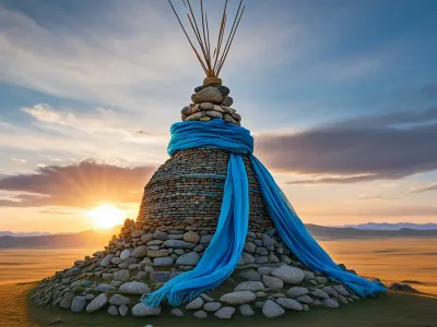 Ovoo Spirit Mound Myth Meaning & Symbolism