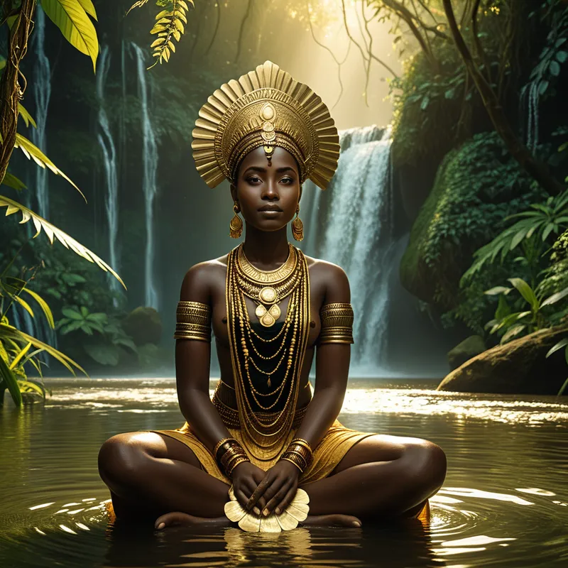 Oxum Goddess of Sweet Water Brazil Myth Meaning & Symbolism