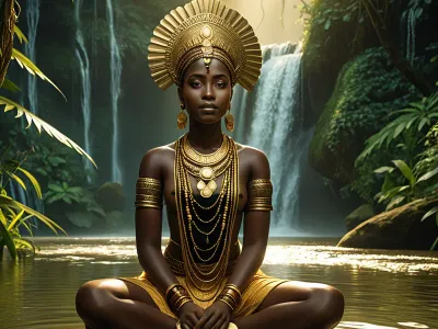 Oxum Goddess of Sweet Water Brazil Myth Meaning & Symbolism