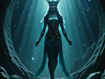 Oya and the Buffalo Skin