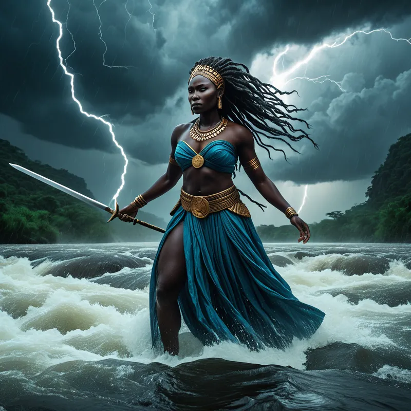 Oya River Spirit Myth Meaning & Symbolism